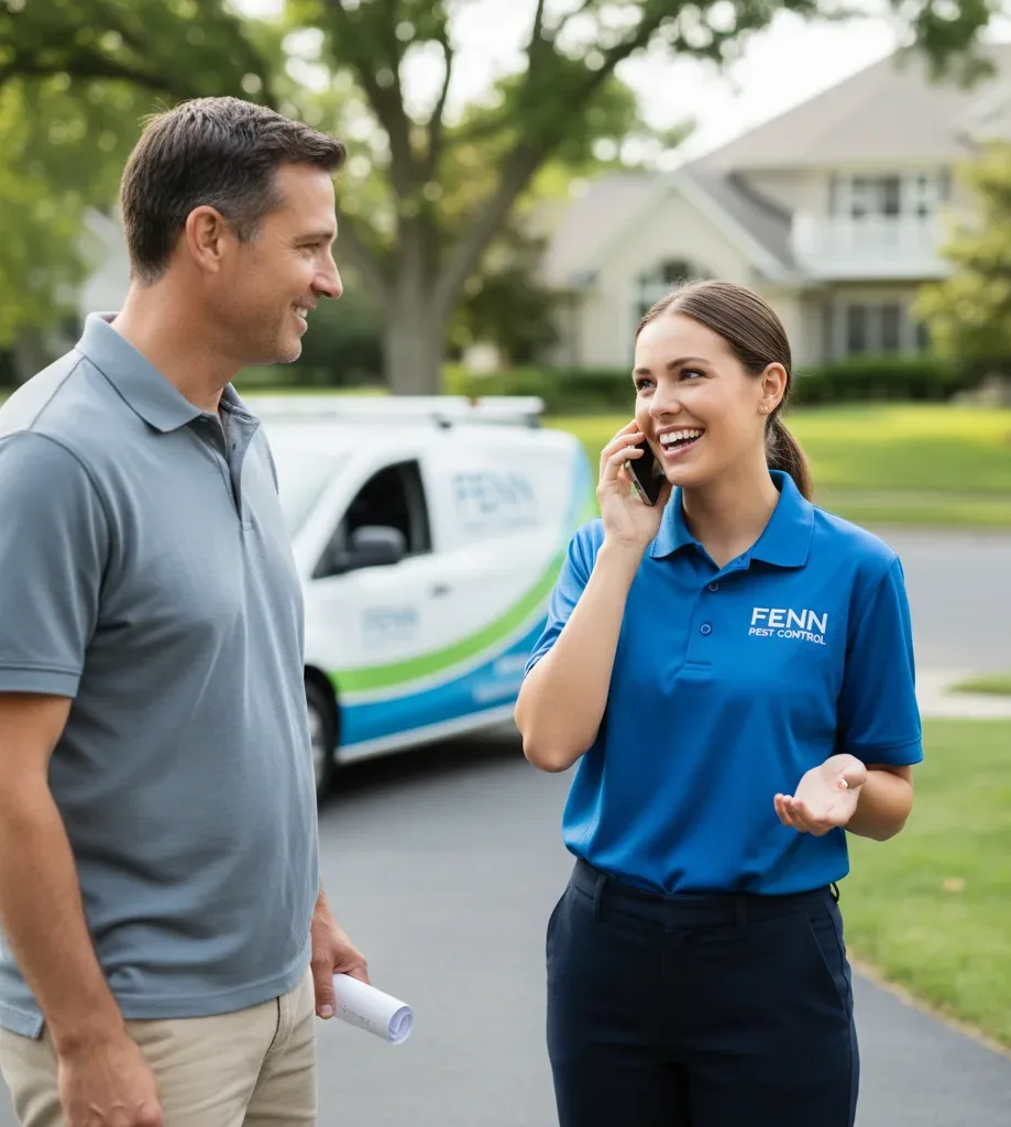 Fenn Pest Control customer support in Peabody